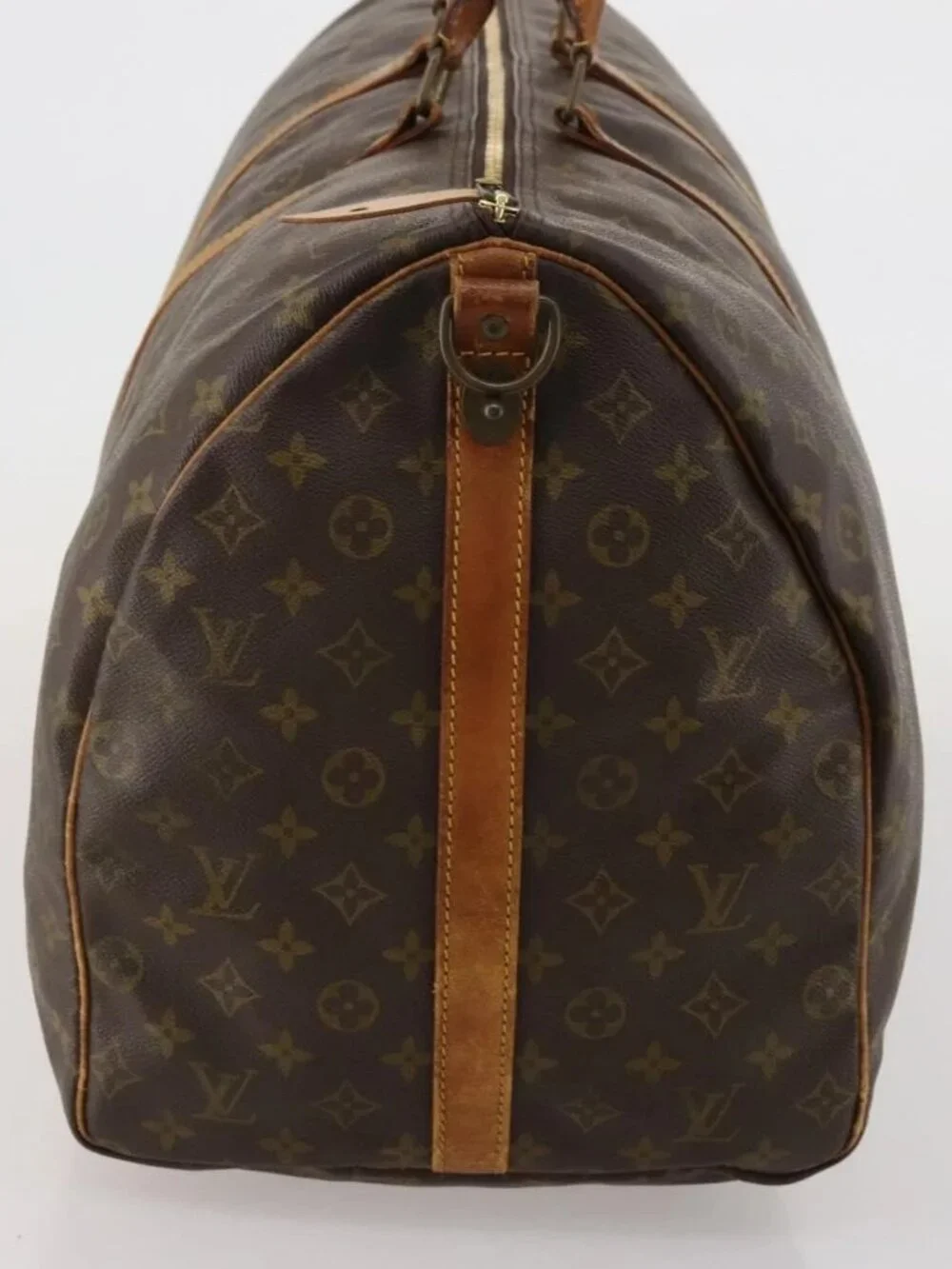 LOUIS VUITTON Monogram Keepall Bandouliere 60 Boston Bag M41412 LV Auth 187517